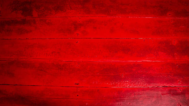 istock Background red wood floor in temple. 960744772