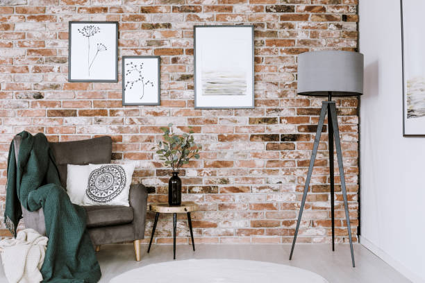 istock Lamp and armchair 960748652