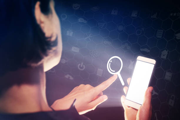 istock Concept of online search. 960763652