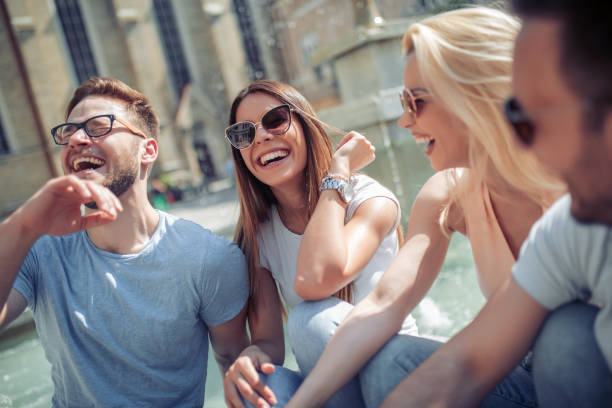 istock Friends having fun together outdoors 960776368