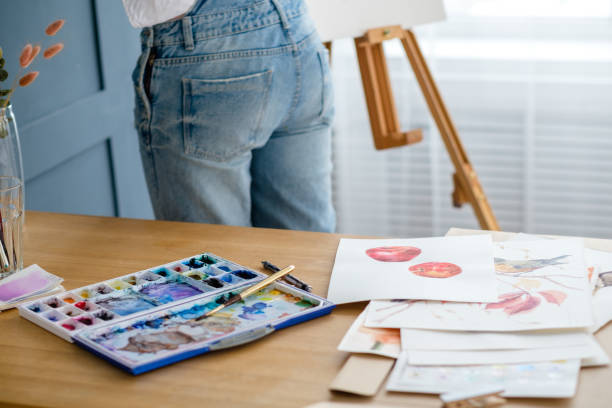 istock art painting skill color ink watercolor drawing 960794704