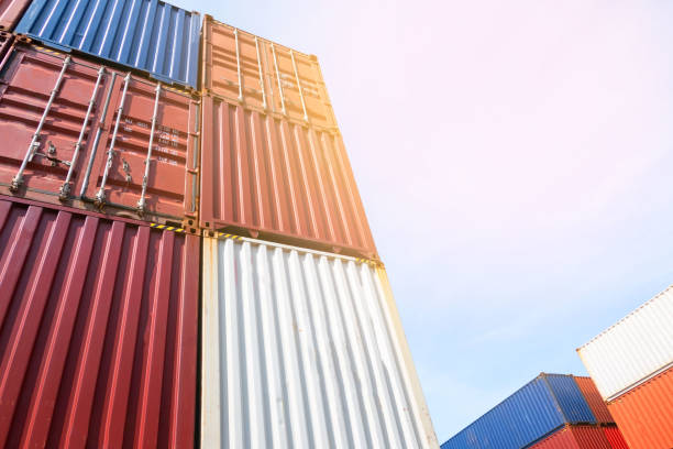istock Container shipping for Logistic Import Export business and Industrial 960803120