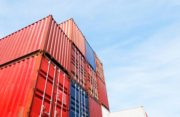 istock Container shipping for Logistic Import Export business and Industrial 960803170