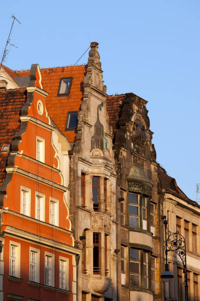 istock Historic Buildings With Gable in Wroclaw 960808704