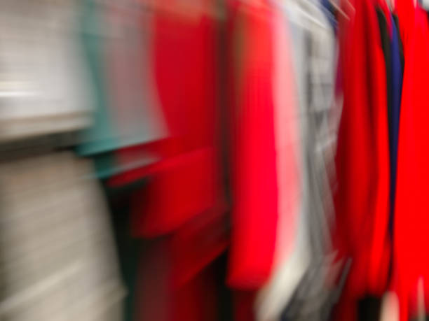 istock Abstract motion blur effect. Shopping mall as background, bokeh 960810328