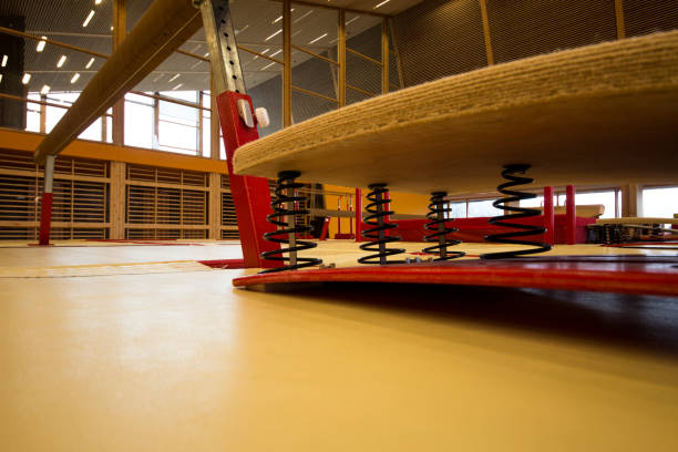 istock Gymnastic equipment in a gymnastic center 960816020