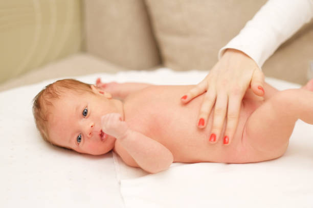 istock Newborn baby massage 960824344