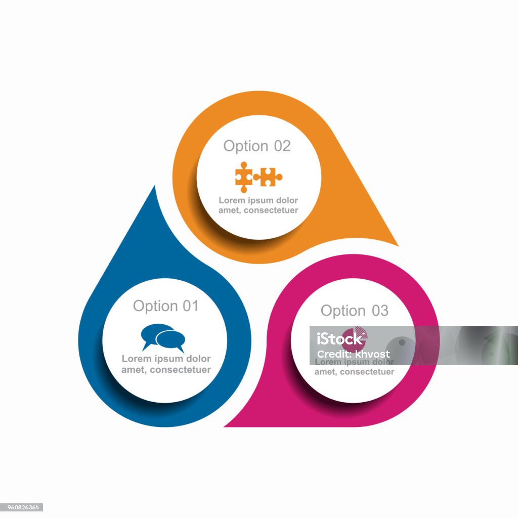Infographic template. Vector illustration. Can be used for workflow layout, diagram, business step options, banner. Infographic template. Vector illustration. Can be used for workflow layout, diagram, business step options, banner, web design. Three Objects stock vector