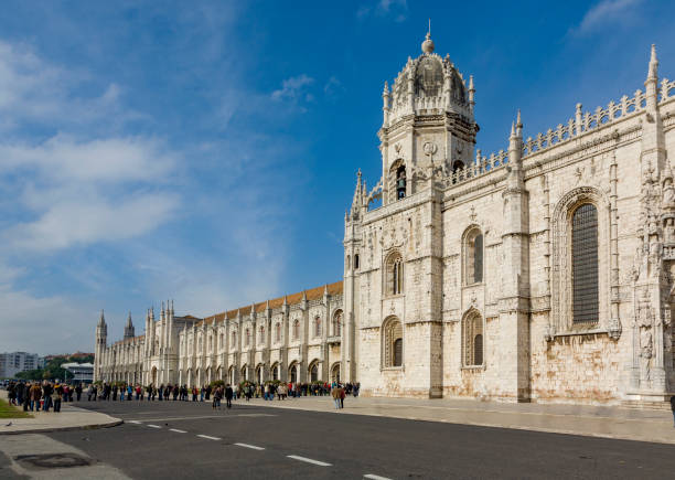 수도원 jeronimos - monastery of jeronimos 뉴스 사진 이미지