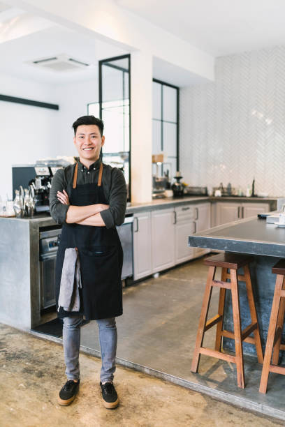 Cafe Worker Portrait