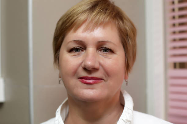 istock Senior woman face 960844210