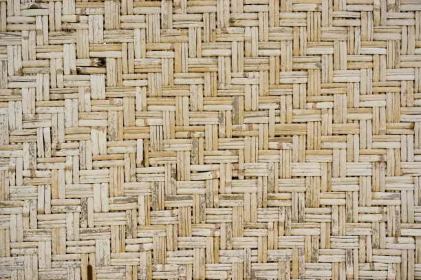 Photo of Bamboo wickers texture