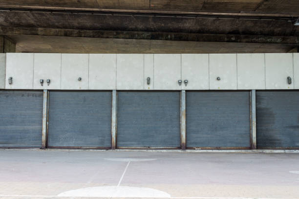 istock house door metal roll old. retro. under the bridge 960862914