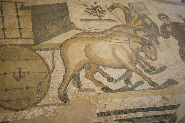 istock Roman floor mosaic 960871548