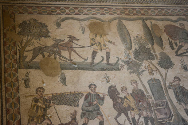 istock Roman mosaic floor 960871808