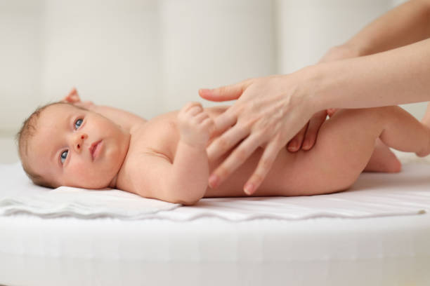 istock Newborn baby massage 960872280