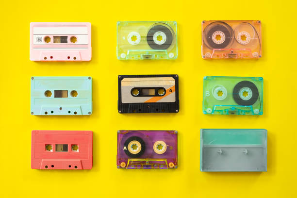 istock vintage tape cassette recorder 960876316