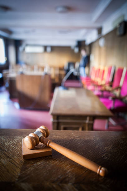 istock Hammer in a courtroom 960879434