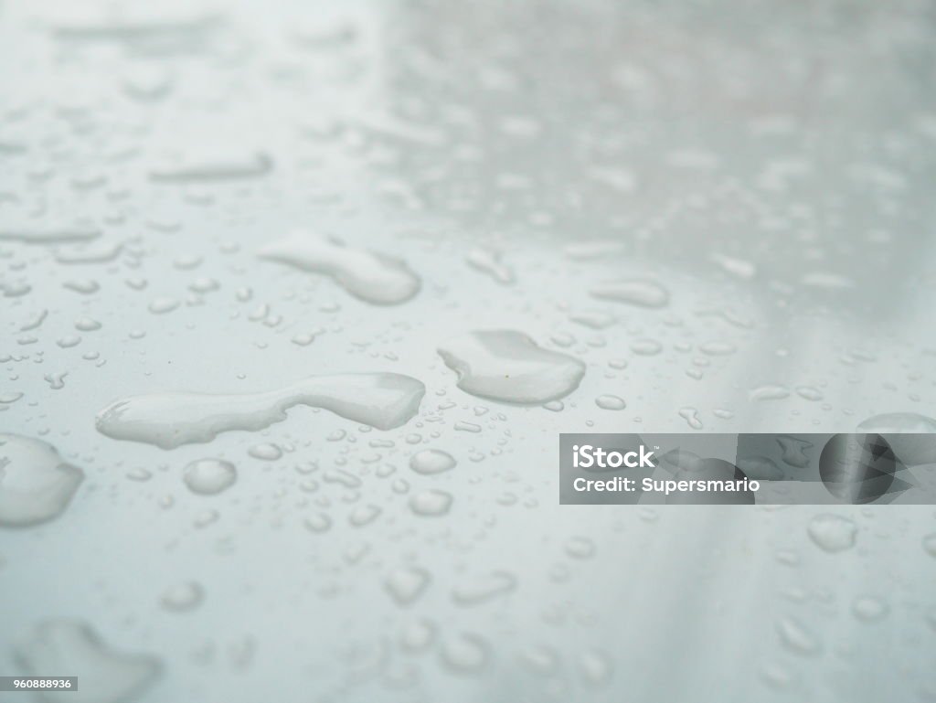 Regenwasser Tropfen - Lizenzfrei Fliesenboden Stock-Foto