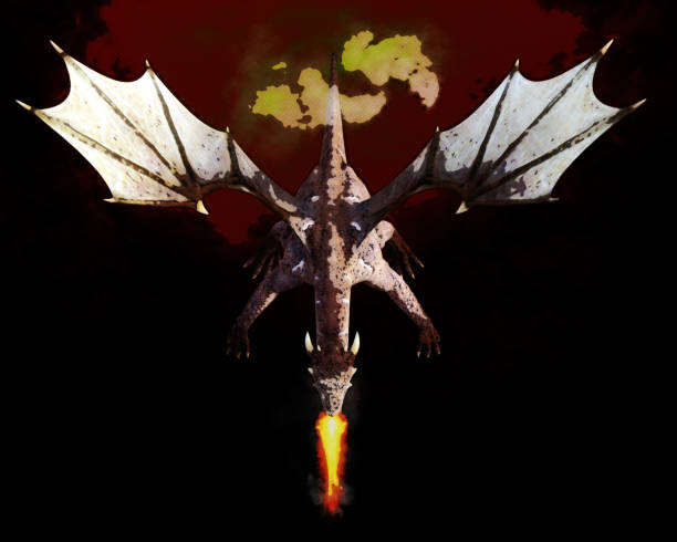 istock 3D Illustration; 3D Rendering of a Dragon 960890480
