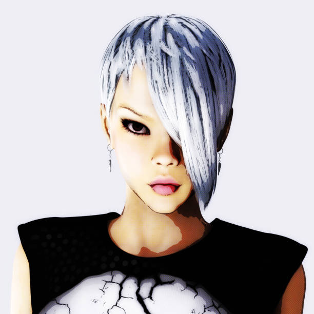 istock Digital 3D Illustration of an attractive Female 960890604