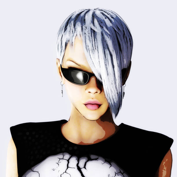 istock Digital 3D Illustration of an attractive Female 960890606