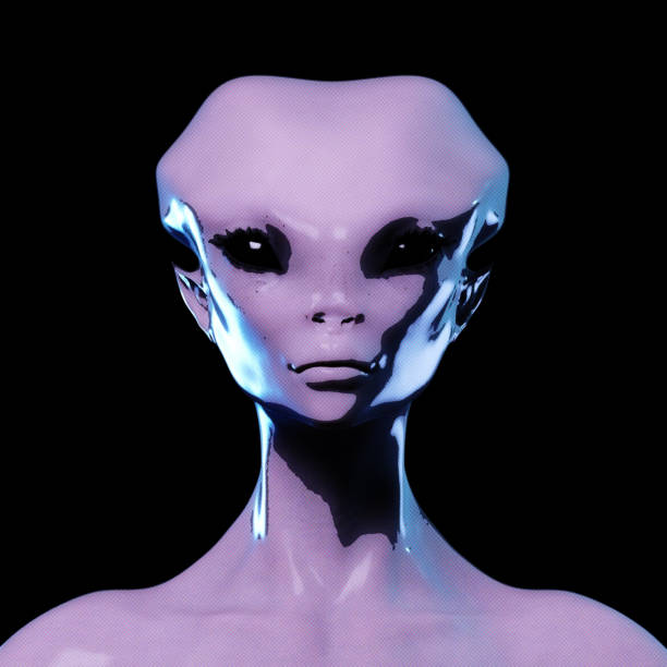 istock Digital 3D Illustration of an Alien 960890730