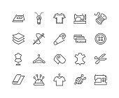 Line Sewing Icons