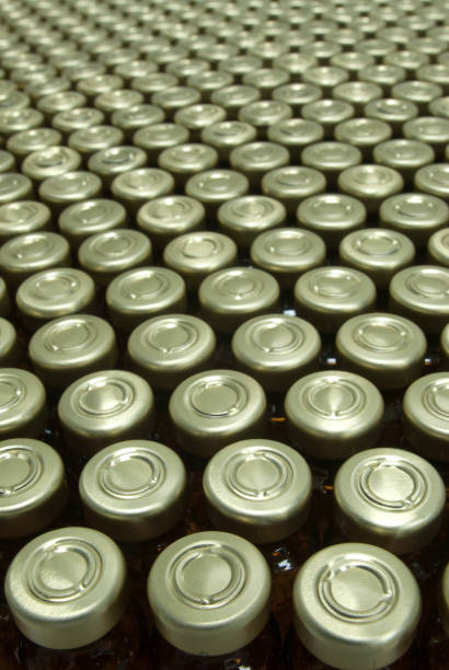 istock Glass bottles for laboratory, medicines 960915688