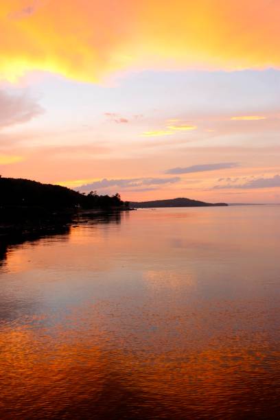 istock Spectacular Sunset and Reflection in Bar Harbor, ME 960917426