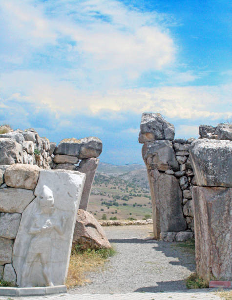 istock Hattusa, the lion gate 960941714