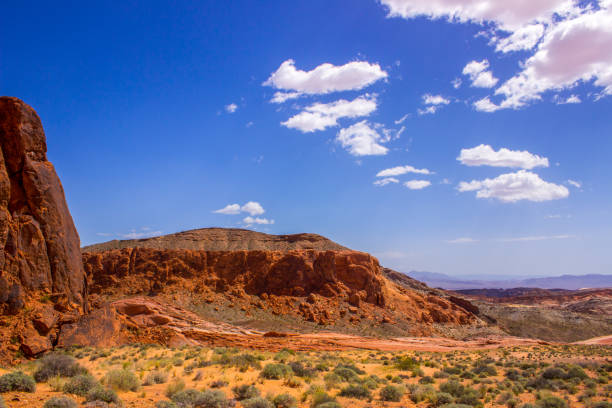 istock Red Earth Sandstone Cliffs Valley of Fire Landscape 960950300