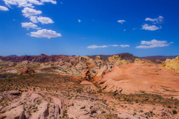 istock Red Earth Sandstone Cliffs Valley of Fire Landscape 960950534