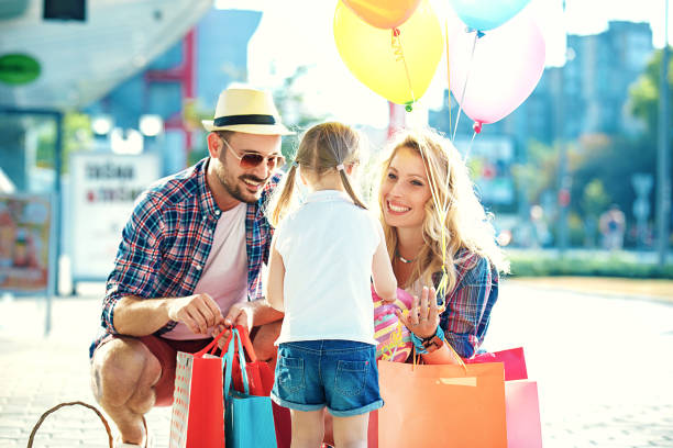 istock Family Enjoying Shopping 960967376