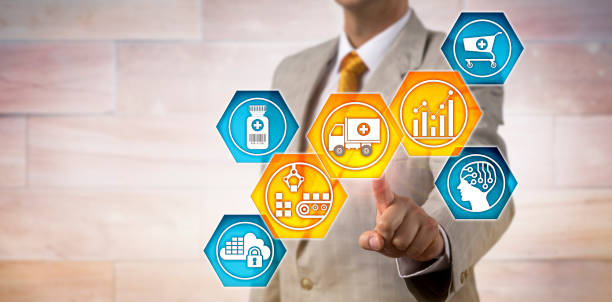 istock Pharma Logistician Monitoring Supply Chain 960991960