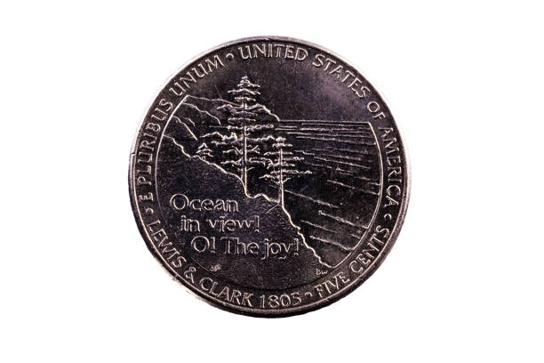 istock Tail Side Of US Lewis And Clark Nickle Coin 961007030