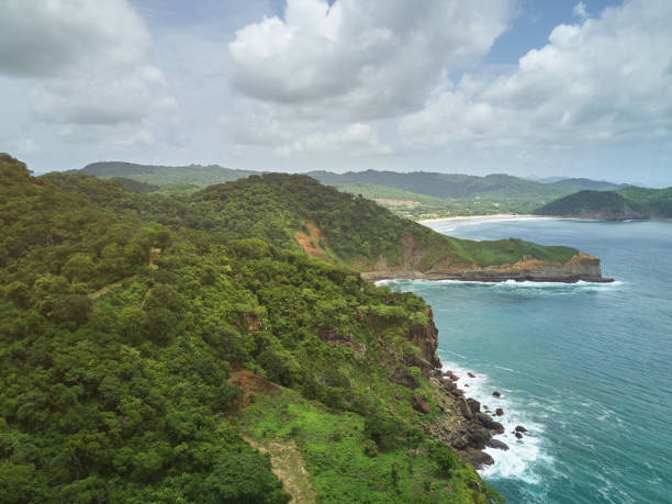 istock Rocky coastline in central america 961017042