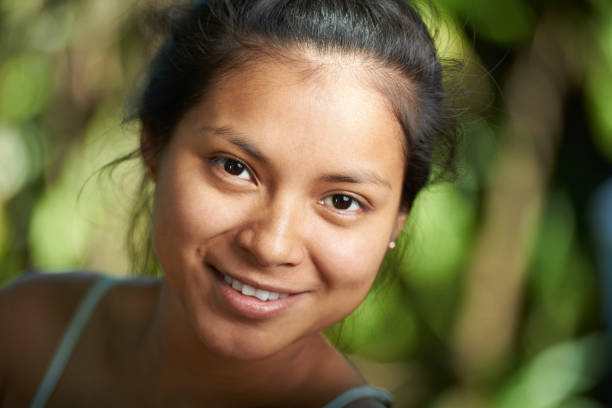 istock Attractive hispanic girl portrait 961022022