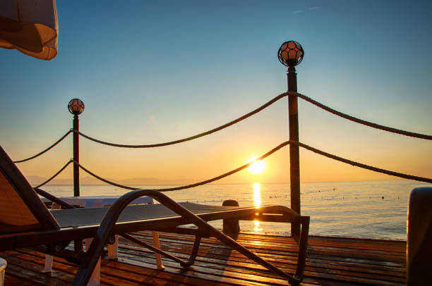 istock Sunrise Turkey Kemer Beach 961025564
