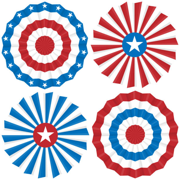 istock Bunting for July 4 and other patriotic American holidays 961035098