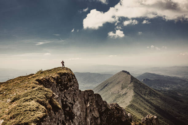 Man hiking