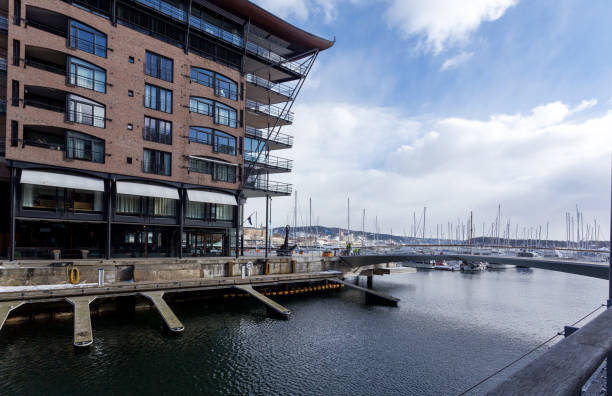 istock Oslo architecture and landscape, Nordic design, Norway 961065390