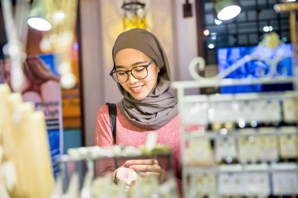 istock Women alone shopping at groceries 961082198