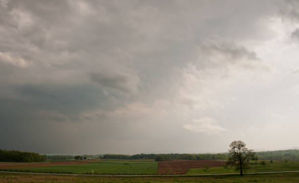 istock Stormy skies at Gettysburg, Pennsylvania 961114152