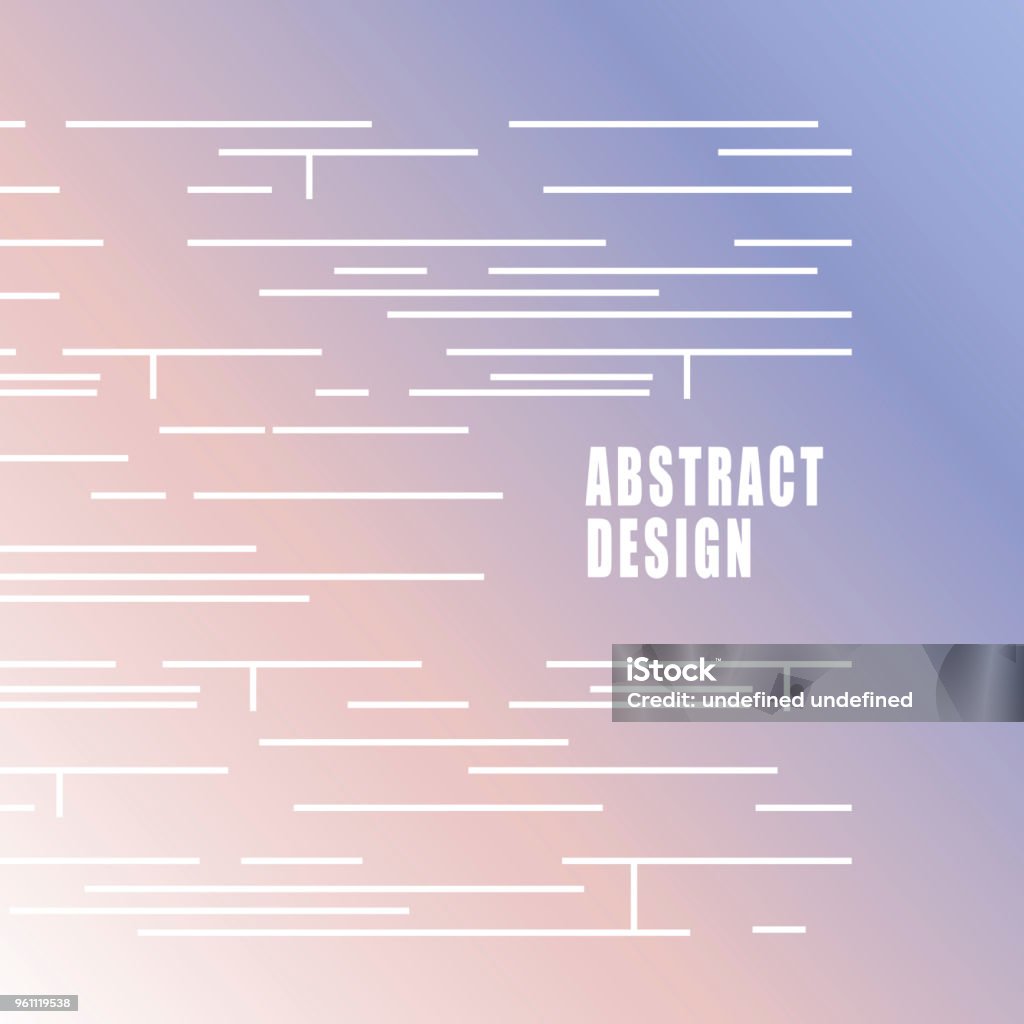 White Gradient Rounded Line Abstract Modern White Lines On Gradient Vector Background Stock ...