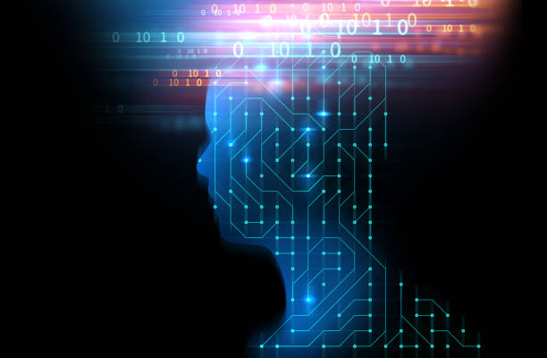 istock silhouette of virtual human on circuit pattern technology 3d illustration 961125826