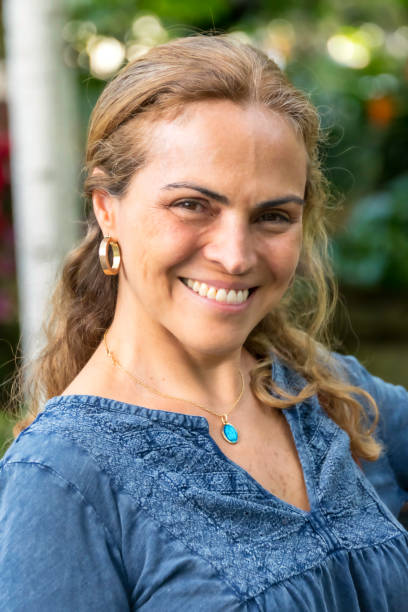 istock Smiling hispanic woman looking at the camera 961127272