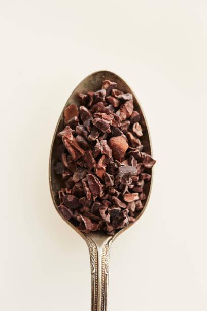 Cacao nibs Cacao nibs cacao nib stock pictures, royalty-free photos & images