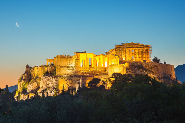istock Sunrise over Parthenon, Acropolis of Athens, Greece 961162636