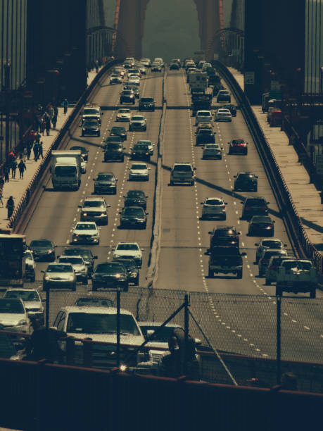 istock High Angle View Of Traffic On Road 961163900